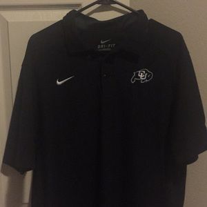 (CU) University of Colorado Dri-Fit Polo